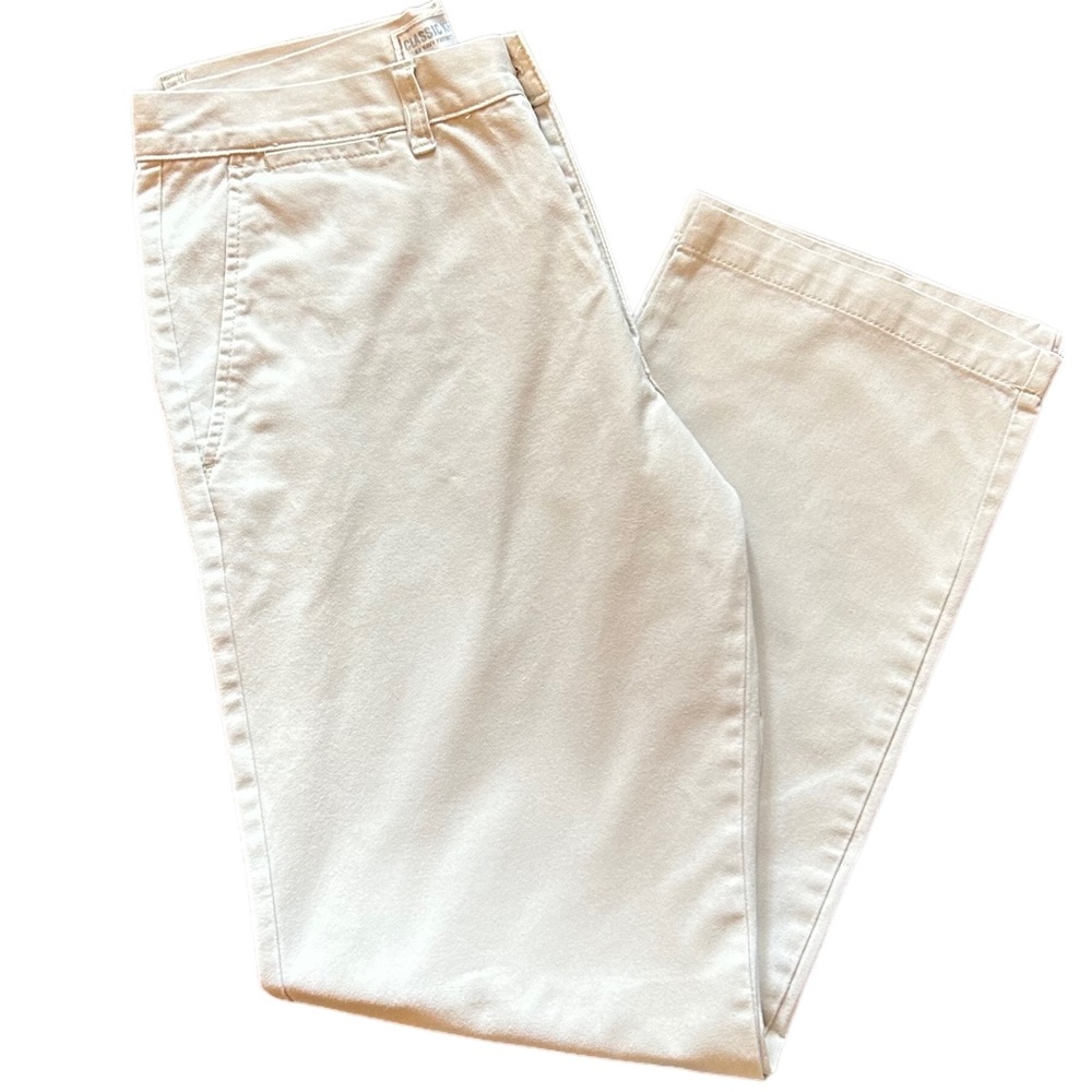 Old Navy Classic Khakis Men's Flat Front - Sz 30x32
